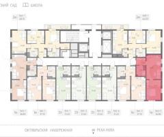 1-к. квартира, 36,8 м², 14/25 эт. - 2