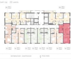 1-к. квартира, 36,4 м², 4/25 эт. - 2