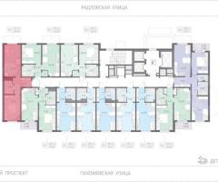 1-к. квартира, 35,5 м², 2/22 эт. - 2