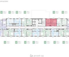 1-к. квартира, 33,6 м², 2/16 эт. - 2