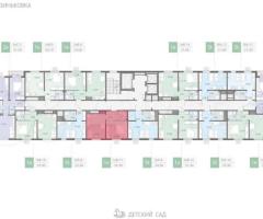 1-к. квартира, 32,3 м², 14/16 эт. - 2