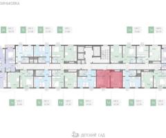 1-к. квартира, 32,3 м², 9/16 эт. - 2