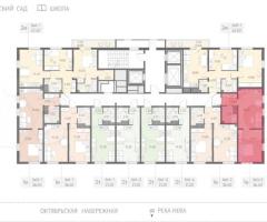 1-к. квартира, 36,4 м², 8/25 эт. - 2