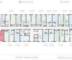 1-к. квартира, 36,4 м², 13/23 эт. - 2