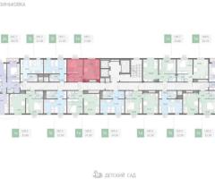 1-к. квартира, 31,8 м², 7/16 эт. - 2