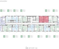 1-к. квартира, 33,6 м², 5/16 эт. - 2