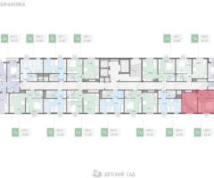 1-к. квартира, 32,3 м², 12/16 эт. - 2