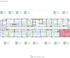 1-к. квартира, 32,3 м², 2/16 эт. - 2