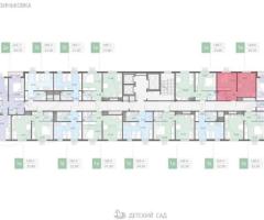 1-к. квартира, 30,1 м², 8/16 эт. - 2