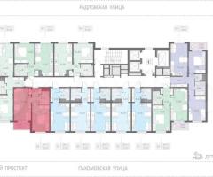 1-к. квартира, 35 м², 4/22 эт. - 2