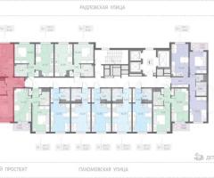 1-к. квартира, 35,3 м², 3/22 эт. - 2