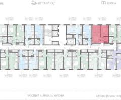 1-к. квартира, 35,5 м², 6/23 эт. - 2