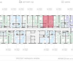 1-к. квартира, 34,7 м², 18/23 эт. - 2