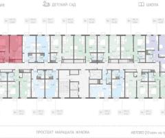 1-к. квартира, 35,9 м², 3/23 эт. - 2