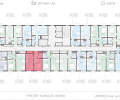 1-к. квартира, 34,7 м², 19/23 эт. - 2