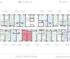 1-к. квартира, 35,2 м², 4/23 эт. - 2