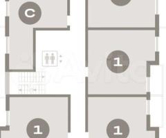 1-к. квартира, 44,5 м², 6/9 эт. - 3