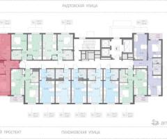 1-к. квартира, 35,3 м², 2/22 эт. - 2