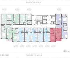 1-к. квартира, 35,7 м², 8/22 эт. - 2
