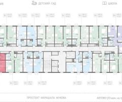 1-к. квартира, 36,7 м², 18/23 эт. - 2