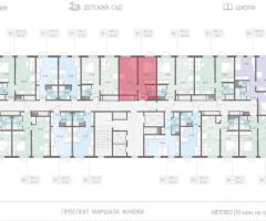 1-к. квартира, 34,7 м², 20/23 эт. - 2
