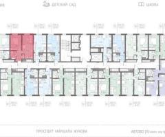 1-к. квартира, 37,3 м², 5/23 эт. - 2