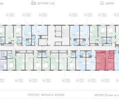 1-к. квартира, 36,5 м², 15/23 эт. - 2