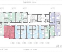 1-к. квартира, 35,6 м², 10/22 эт. - 2