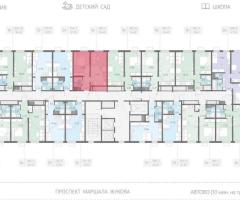 1-к. квартира, 34,7 м², 10/23 эт. - 2