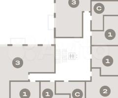 2-к. квартира, 64,7 м², 5/10 эт. - 3