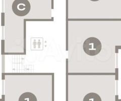 2-к. квартира, 69,1 м², 2/9 эт. - 3