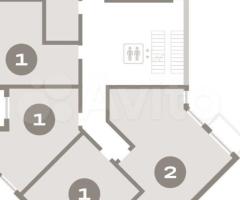 2-к. квартира, 78,9 м², 5/8 эт. - 3