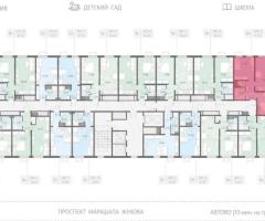 2-к. квартира, 47,2 м², 8/23 эт. - 2