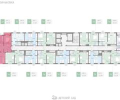 2-к. квартира, 49,7 м², 14/16 эт. - 2