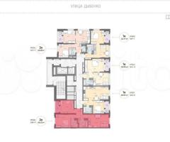 2-к. квартира, 60,2 м², 15/18 эт. - 2