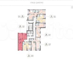 2-к. квартира, 59,2 м², 15/18 эт. - 2