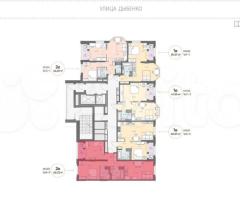 2-к. квартира, 60,2 м², 13/18 эт. - 2