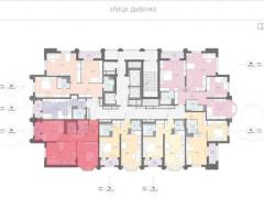 2-к. квартира, 63,3 м², 8/23 эт. - 2