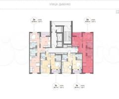 2-к. квартира, 58,8 м², 14/18 эт. - 2