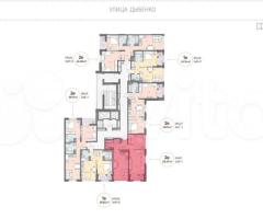 2-к. квартира, 63,5 м², 17/18 эт. - 2