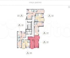 2-к. квартира, 68,4 м², 13/18 эт. - 2