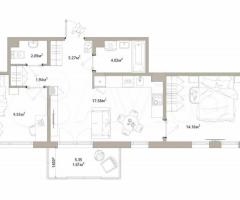 2-к. квартира, 56,2 м², 12/12 эт.