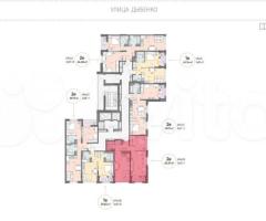 2-к. квартира, 63,5 м², 15/18 эт. - 2