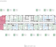 2-к. квартира, 51,5 м², 12/16 эт. - 2