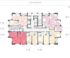 2-к. квартира, 63,3 м², 17/23 эт. - 2