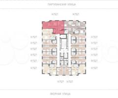 2-к. квартира, 57,6 м², 8/12 эт. - 2