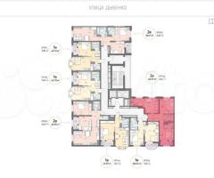 2-к. квартира, 57 м², 11/18 эт. - 2