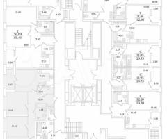 3-к. квартира, 79 м², 1/17 эт. - 2