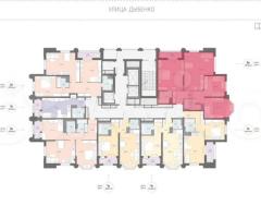 3-к. квартира, 93,2 м², 18/23 эт. - 2