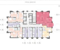 3-к. квартира, 97 м², 2/23 эт. - 2